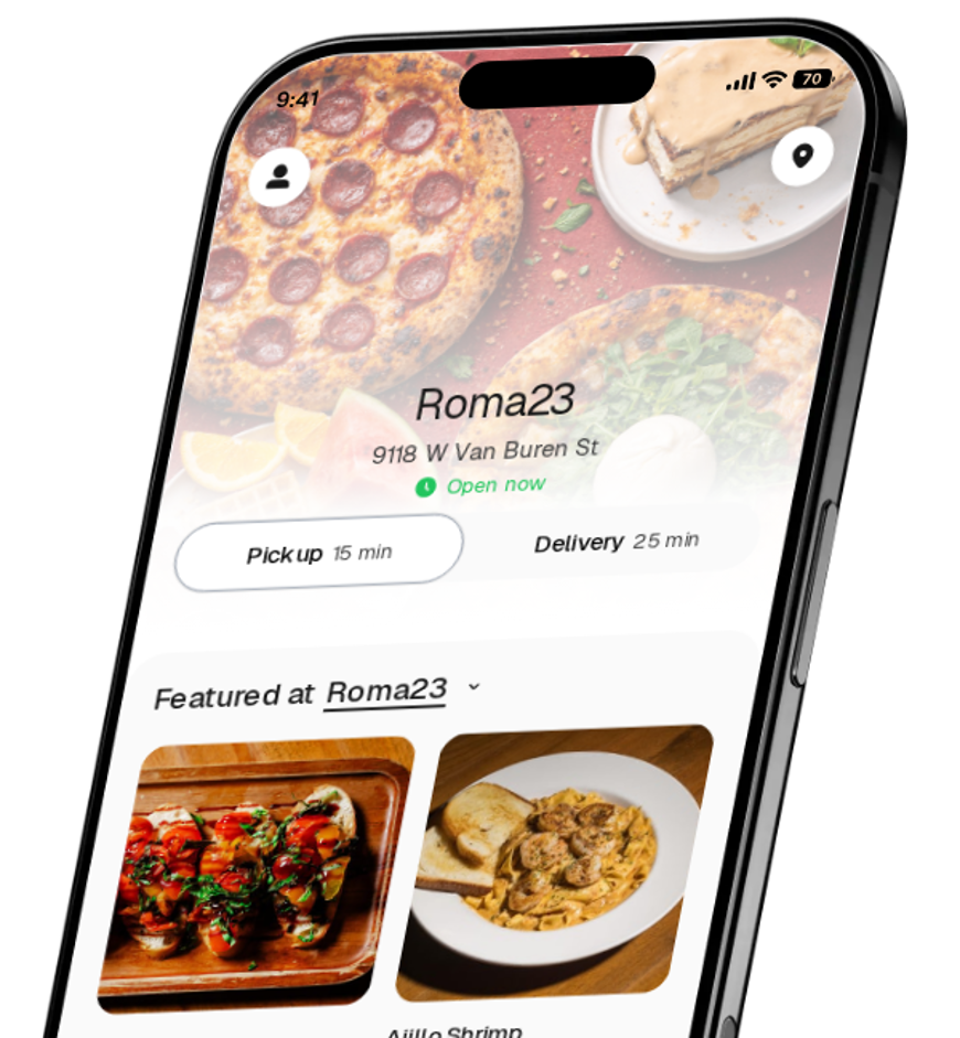 Roma23 app preview