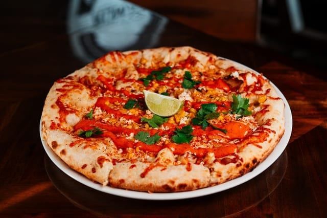 Pizza Elote.